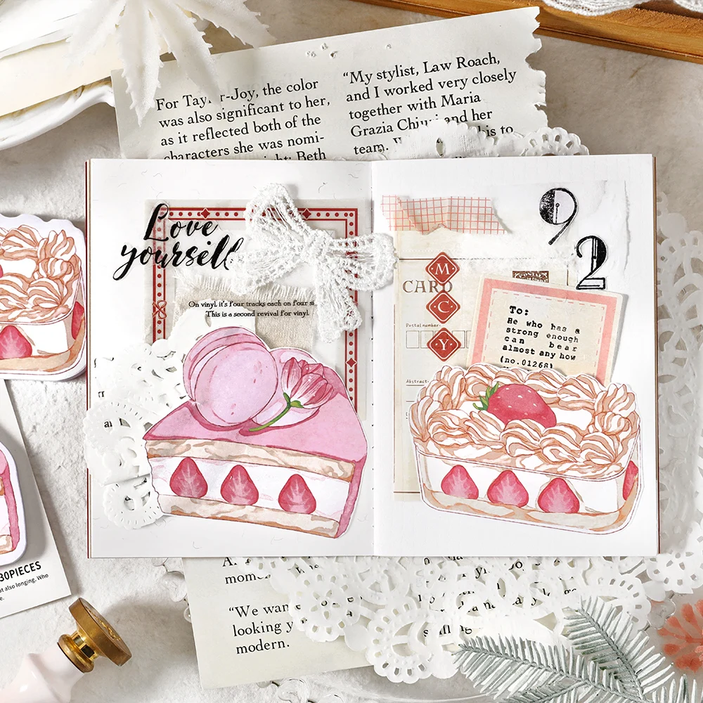 Sweet Selling Series Retro Paper, Message Memo Pad, 12 Pacotes por Lote