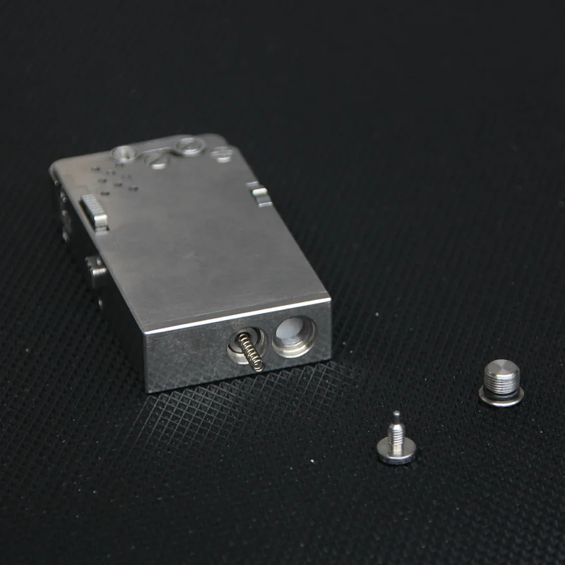 Outdoor Tragbare EDC Mechanische Einfache TC4 Titan Legierung Lichter r Camping Notfall Überleben Zündung Werkzeug