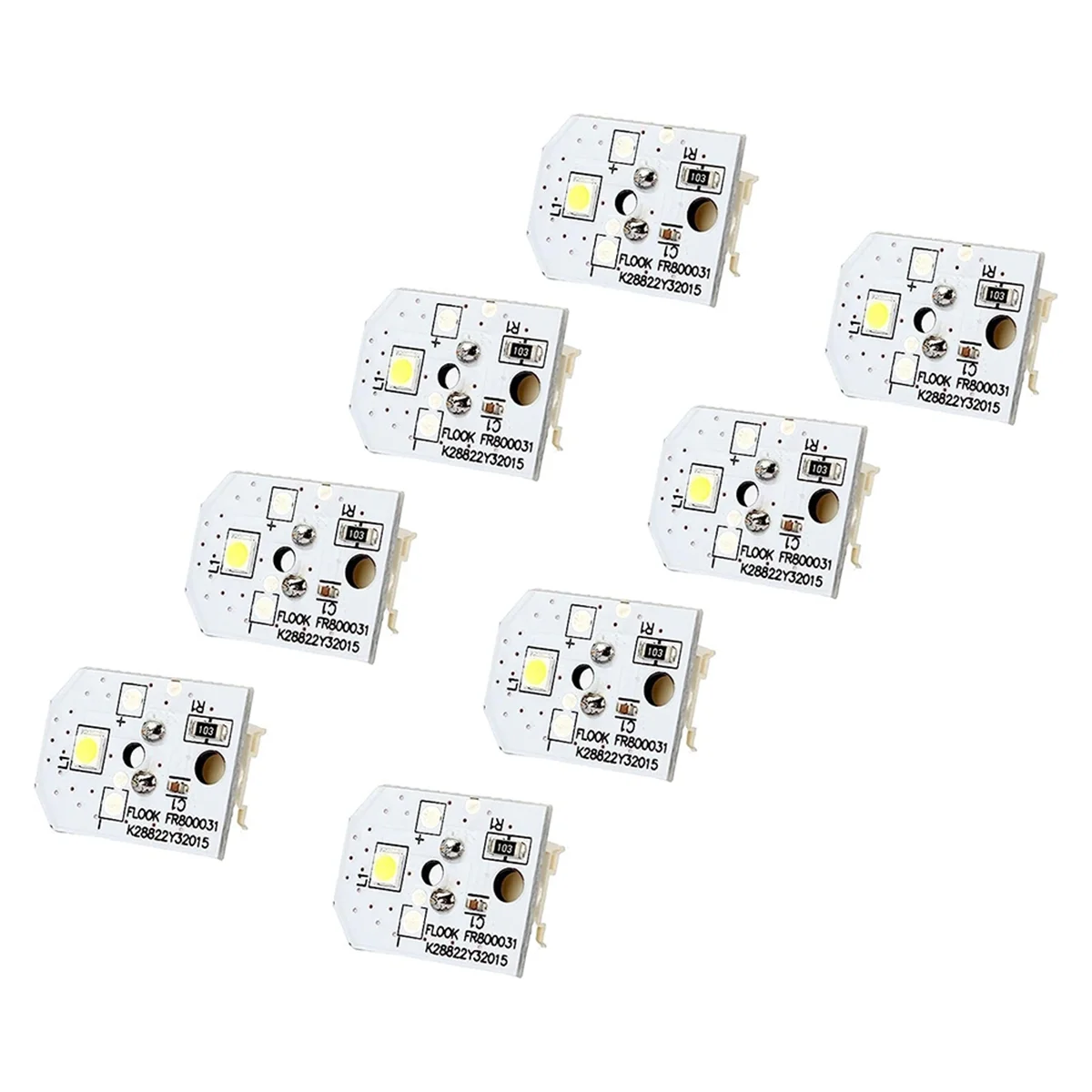 A26P 8PC WR55X11132 WR55X25754 ตู้เย็น LED Light สําหรับ GE ตู้เย็นหลอดไฟ LED