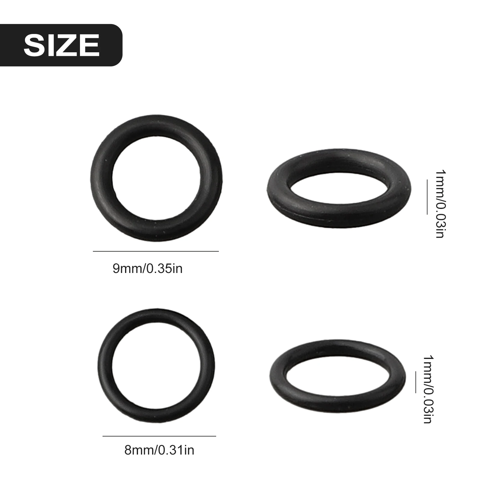 6 stücke Hydraulische Scheibenbremse Klemme O-Ring Fahrrad Bremsschlauch Bremssättel Banjo O Ring Für-SHIMANO XT XTR SM-BH90 Bremse Teile – Detail 10