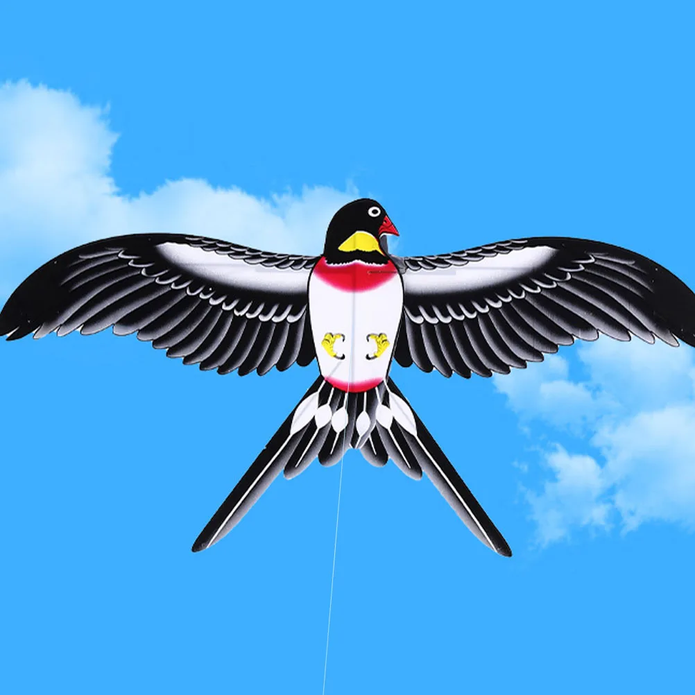 Cartoon Swallow Design Children Easy To Fly Outdoor Kids Outdoor Kite Lightweight Durable Children Bird Kite