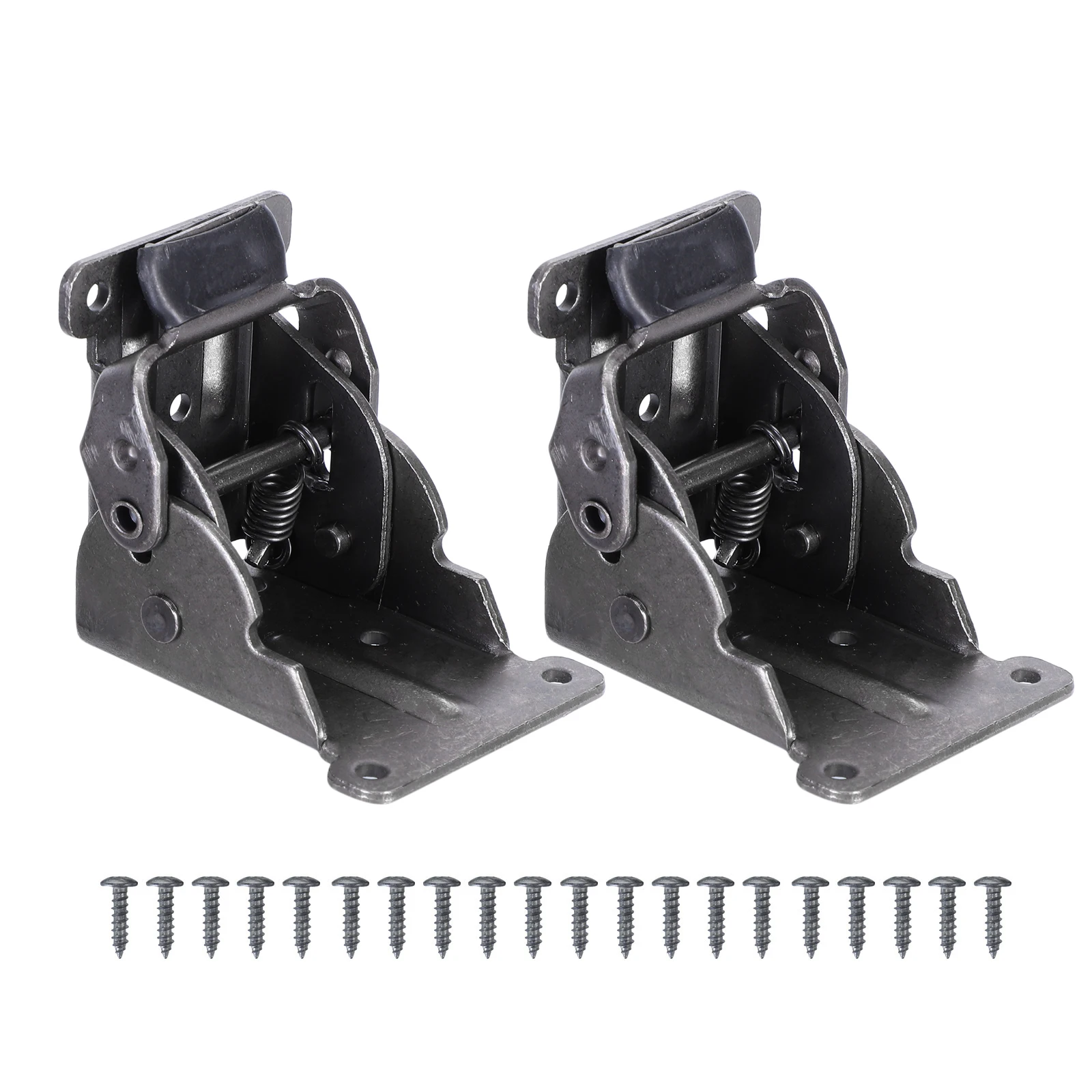 

2pcs Self-locking Folding Table Leg Hinges Metal Support Furniture Practical Durable SPCC Spring Lock Kitchen Laundry Use