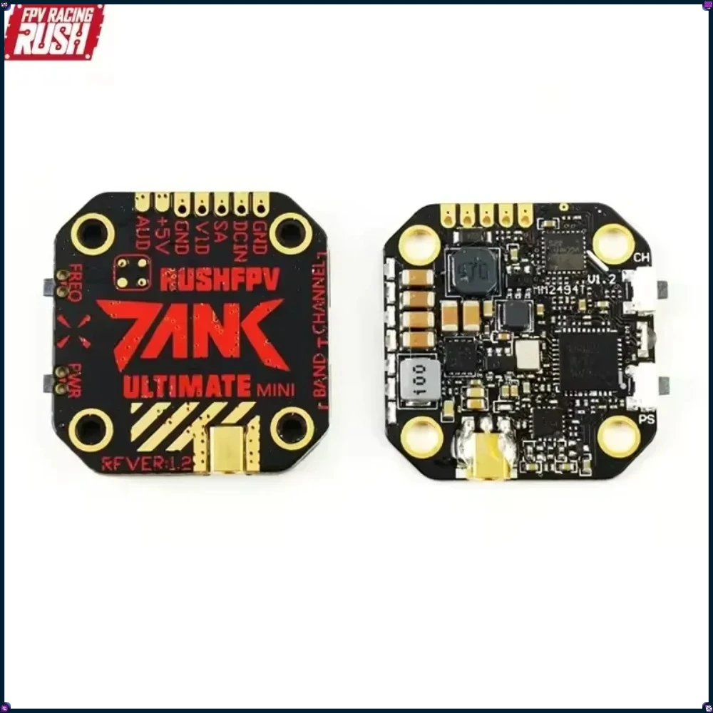 Rush Cherry FPV Stubby Antenna 5.8G – LHCP/RHCP, SMA MMCX UFL Connector, 1.2dBi Long Range for FPV Racing Drone view 2