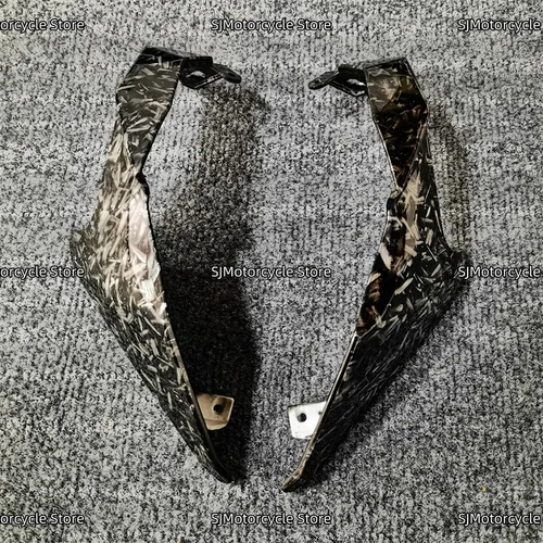 Imagen 2 del producto Ajuste para KAWASAKI Z400 2018-2024 accesorios de motocicleta ABS cubierta de faro de nariz lateral embellecedor carenado hidro sumergido