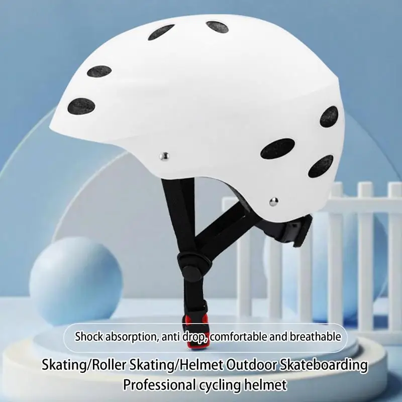 Scooter Head Protector Adjustable Skateboard Safety Hat Multi-Sport Skateboard Scooter Cycling Roller Skating Safety Hat Head