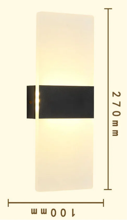 Interior Home Hotel Decoration Living Room Bedroom Bracket Light Wall Light Wall Mount Light Emitting Diode
