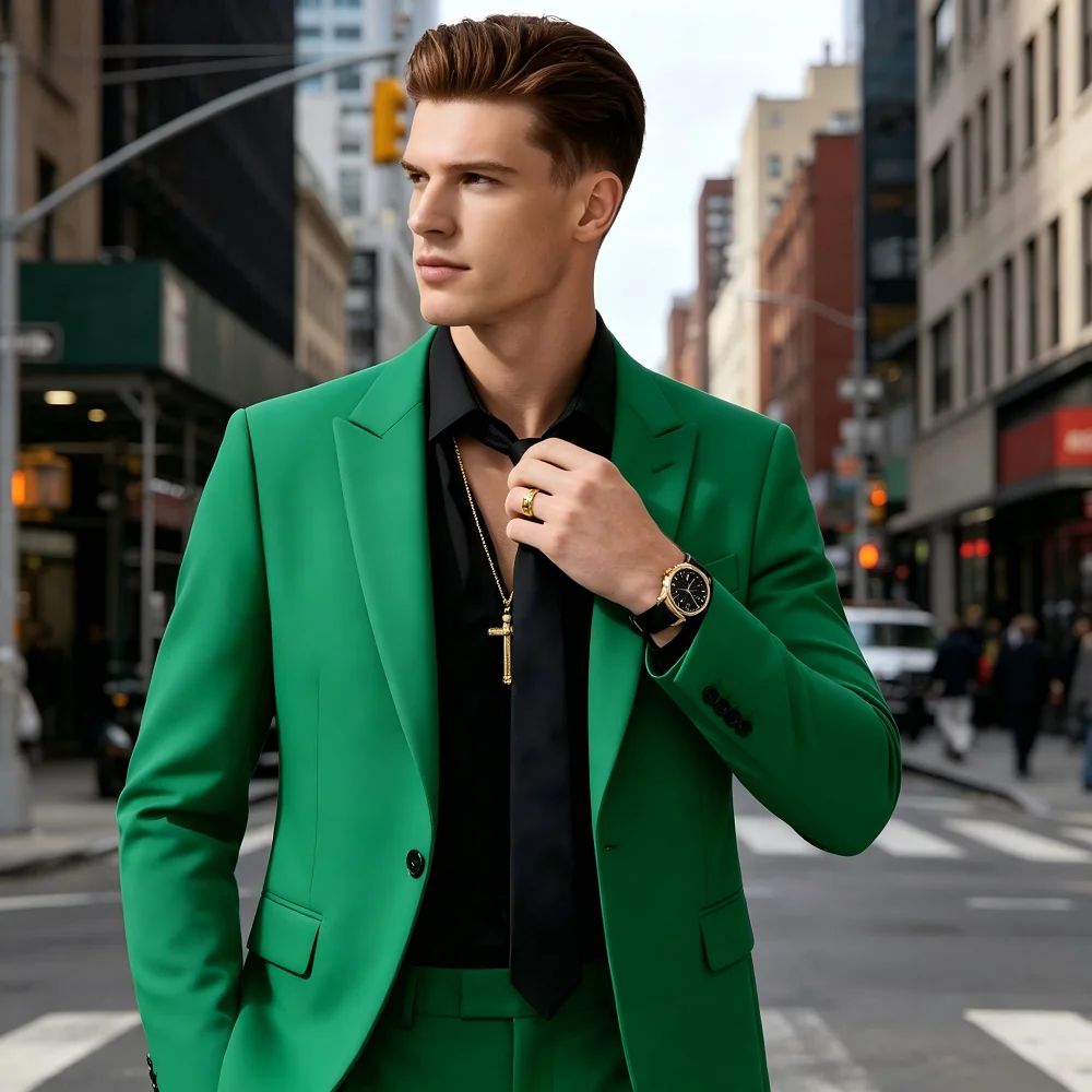 

Мужской однотонный пиджак Nova 2 Store для делового и повседневного стиля - скидки доступны уже сейчас