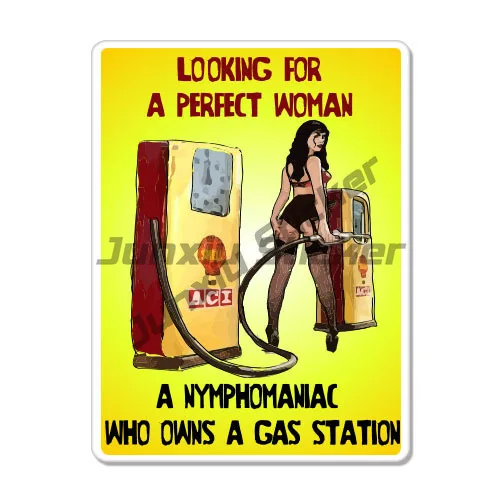 

Looking for A Perfect Woman Fun Car Bumper Stickers