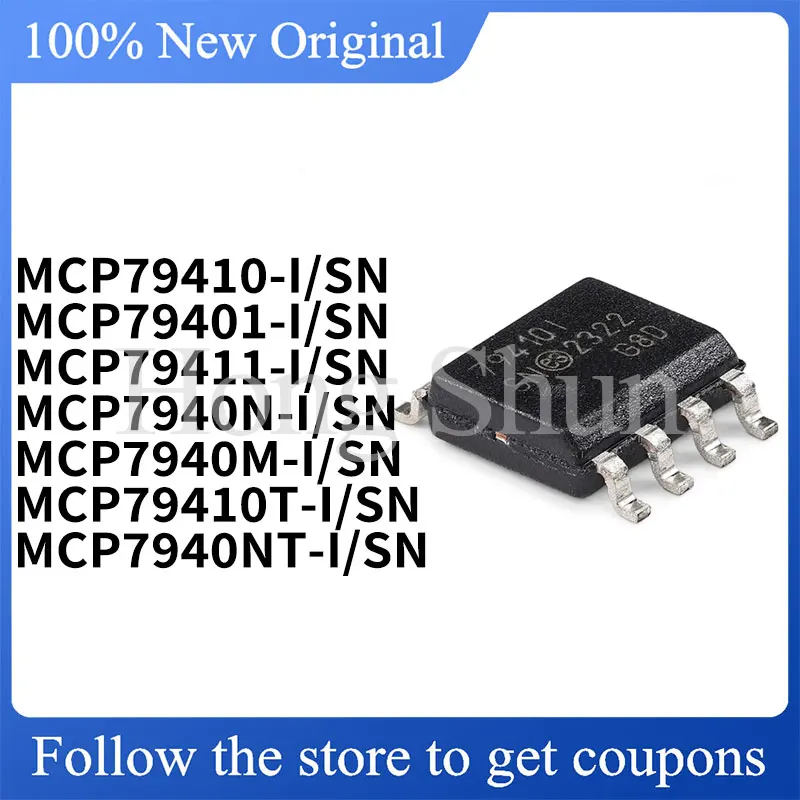 

NEW MCP7940N MCP79411 MCP79410 MCP79401 MCP7940M MCP79410T MCP7940NT-I/SN Standard version