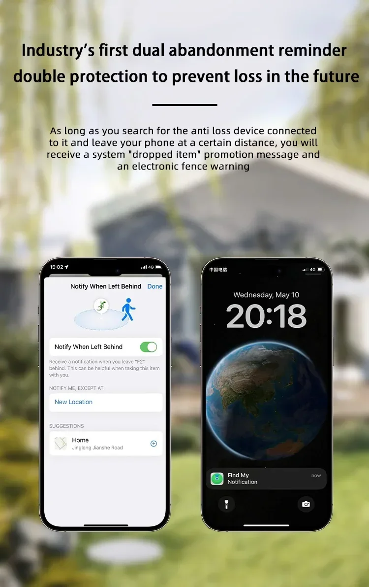 Localizzatore GPS Bluetooth Smart Air Tag Tracker funziona con Apple Trova la mia rete globale Airtag per IOS Localizzatore di oggetti Itag per Bag Car