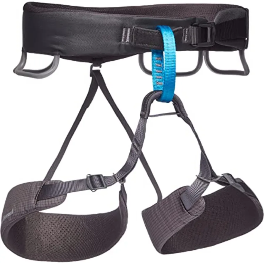 

Men’s Momentum Rock Climbing Harness | Dual Core Construction | Adjustable Waist & Leg Loops