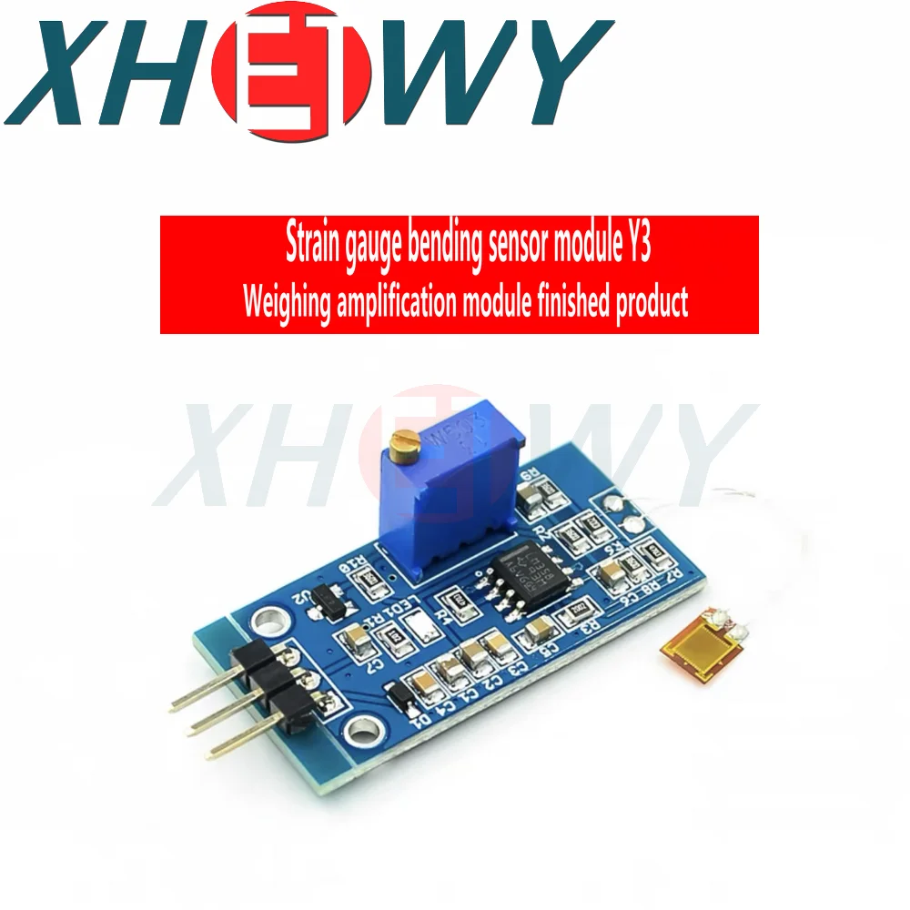 Strain Gauge Bend Sensor Module Y3 Weighing Amplification Module Digital Sensor Biosensor Mixture For Arduino