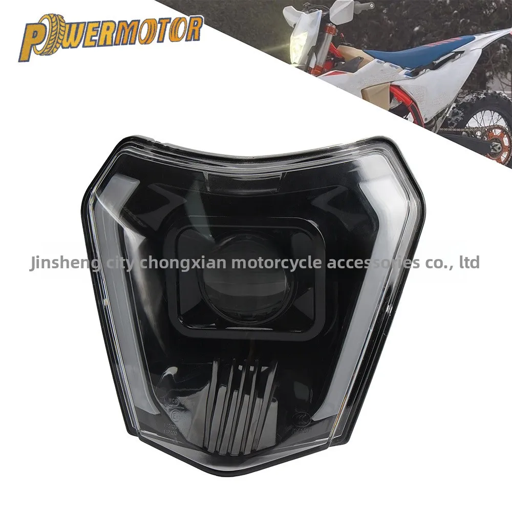 12V 48W LED Motorcycle Headlight Insert Module for Offroad Enduro Dirt Bike Front Lamp IP58 Waterproof 50000 Hour LED Bulb