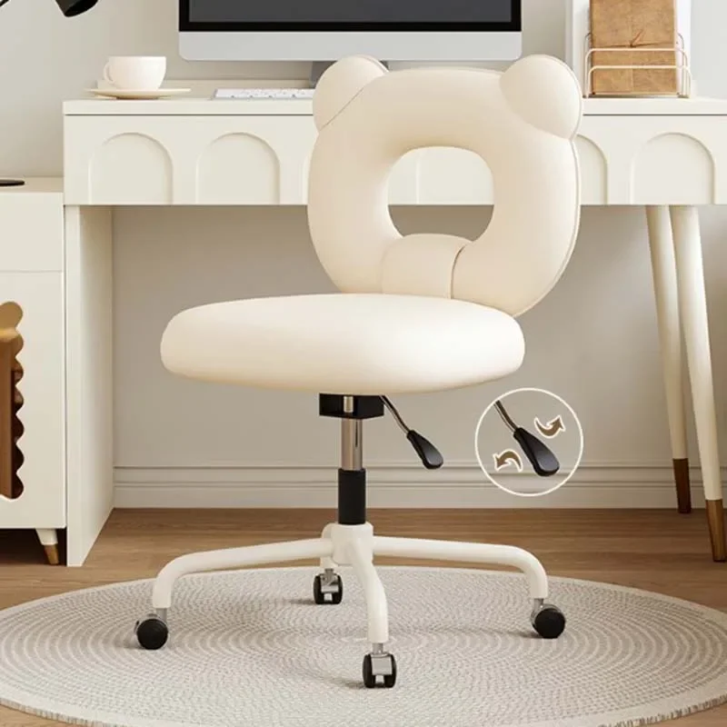 

/Rotating Design Gaming Chair Support Wheels Comfy Living Room Mobile Chairs Cute Room Nordic Chaise De Bureaux Office Furniture