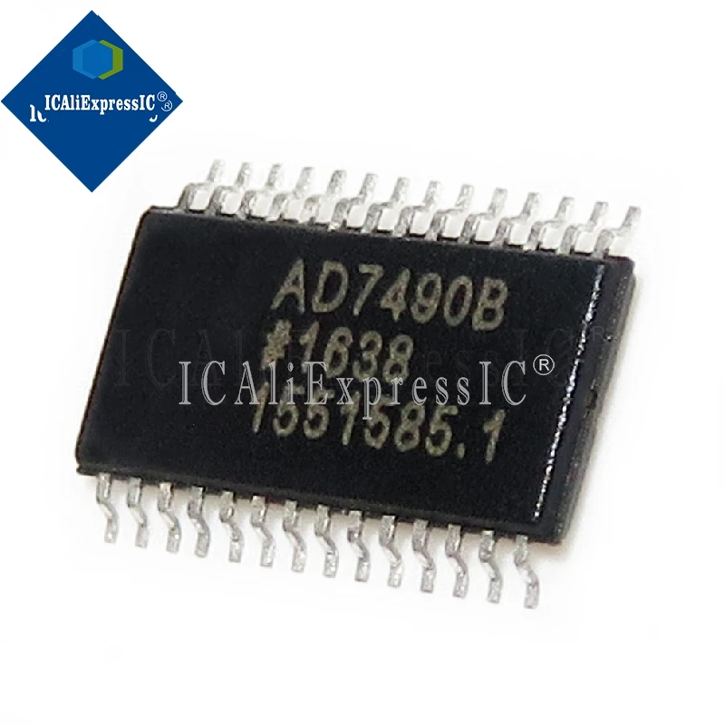 1pcs/lot AD7490BRU AD7490BRUZ AD7490B AD7490 TSSOP-28 In Stock