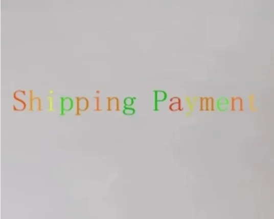 Shipping payment link for customers 0.01