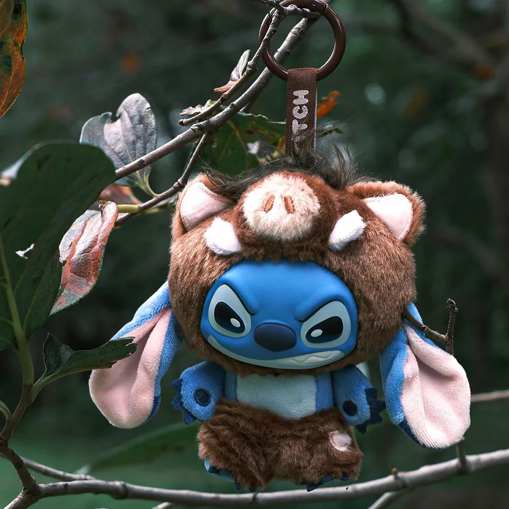 Disney STITCH Animal Series Anime bolsa de juguete de peluche colgante Linda muñeca de peluche misterio Kawaii STITCH regalo juguete sorpresa regalos de navidad