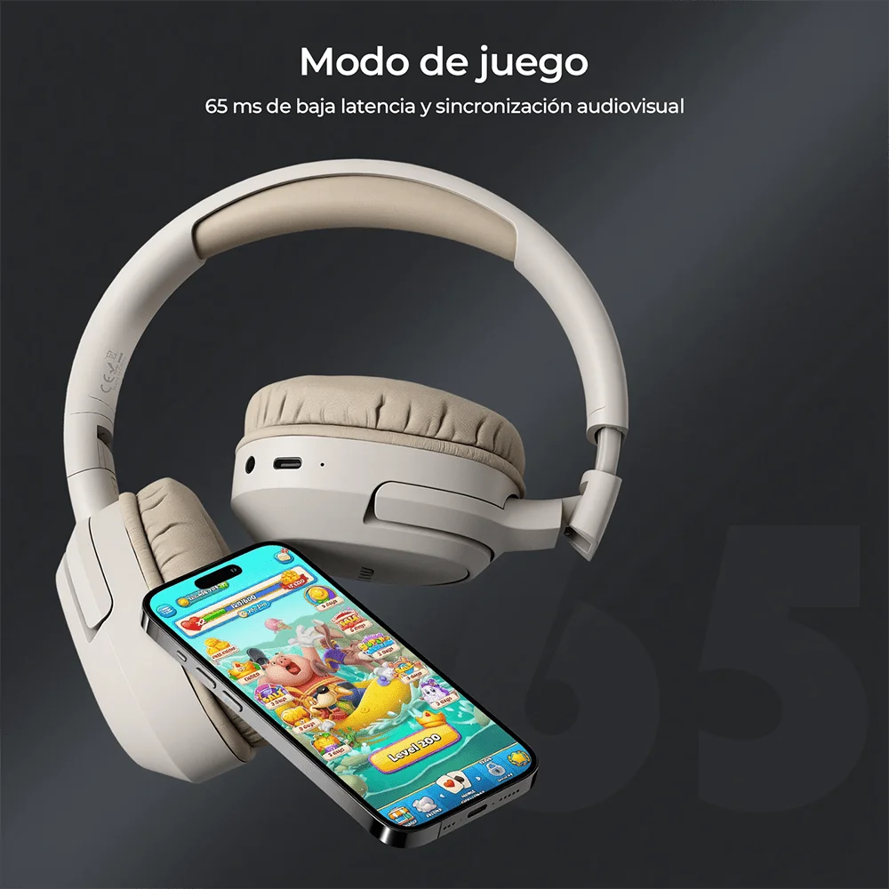 أوديفونوس إينالامبريكوس بلوتوث 5.4، Cancelacion Activa de Ruido، Response de Frecuencia 20-20000 هرتز، صوت عالي الدقة، #3