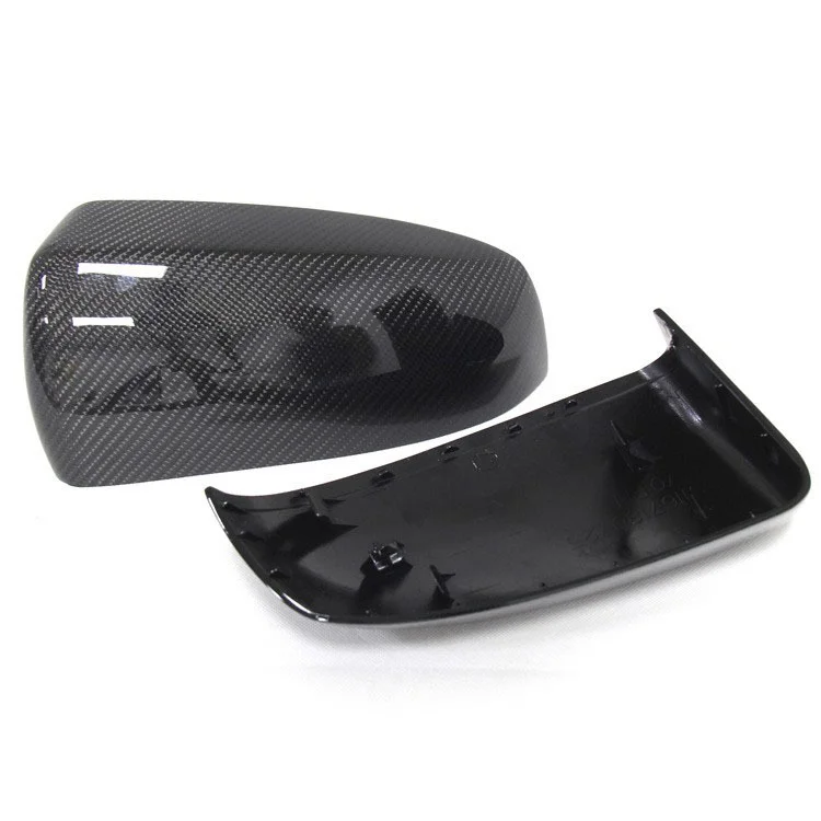 

ZAIQU Carbon Fiber Rearview Mirror Cover for X5 X6 E70 E71 Original Car Style Side Mirror Housing Shell Replacement Style