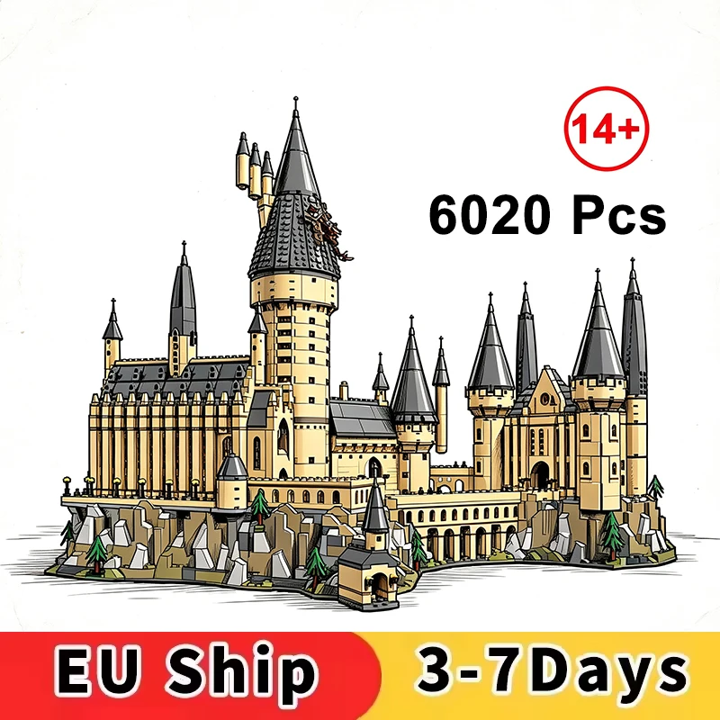 6020 Elementów Zestaw Klocków do Budowy Zamku z Polski za $111.76 / ~426zł