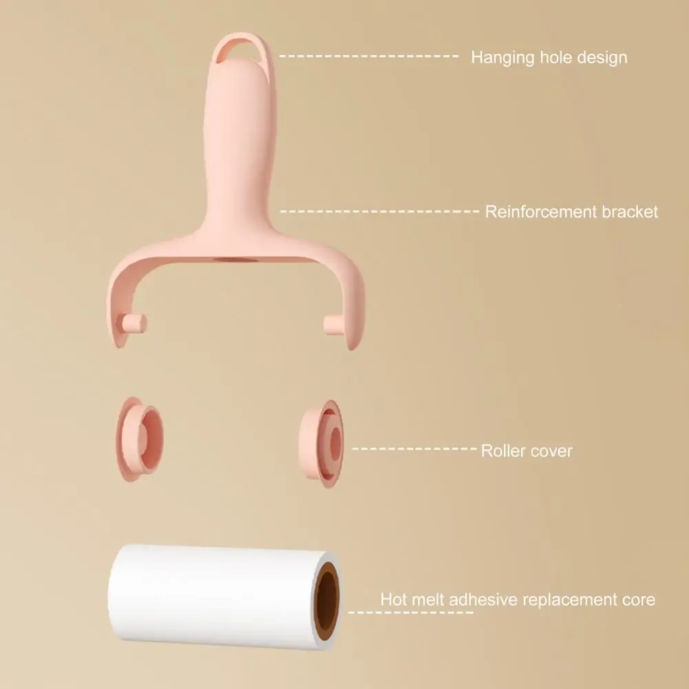 Rouleau anti-poils pour animaux de compagnie, rouleau anti-poils portable pour animaux de compagnie avec 3 recharges, éliminateur de poils de chat et de chien à main pour le linge.