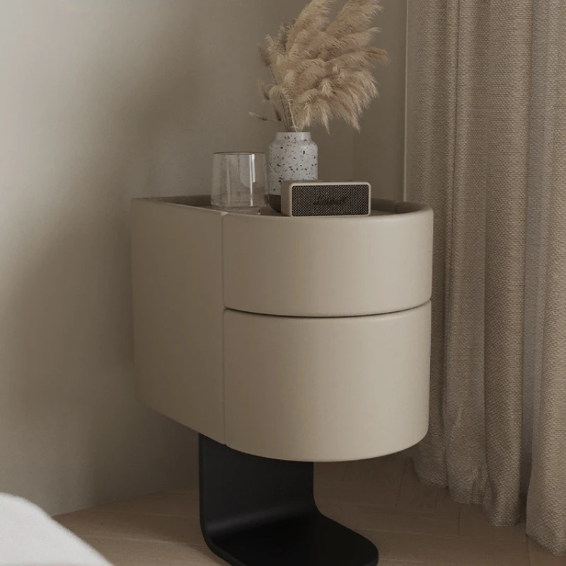 Uroczy stolik nocny Design meble do sypialni minimalistyczna sztuka mały apartament szafka nocna niska szafka