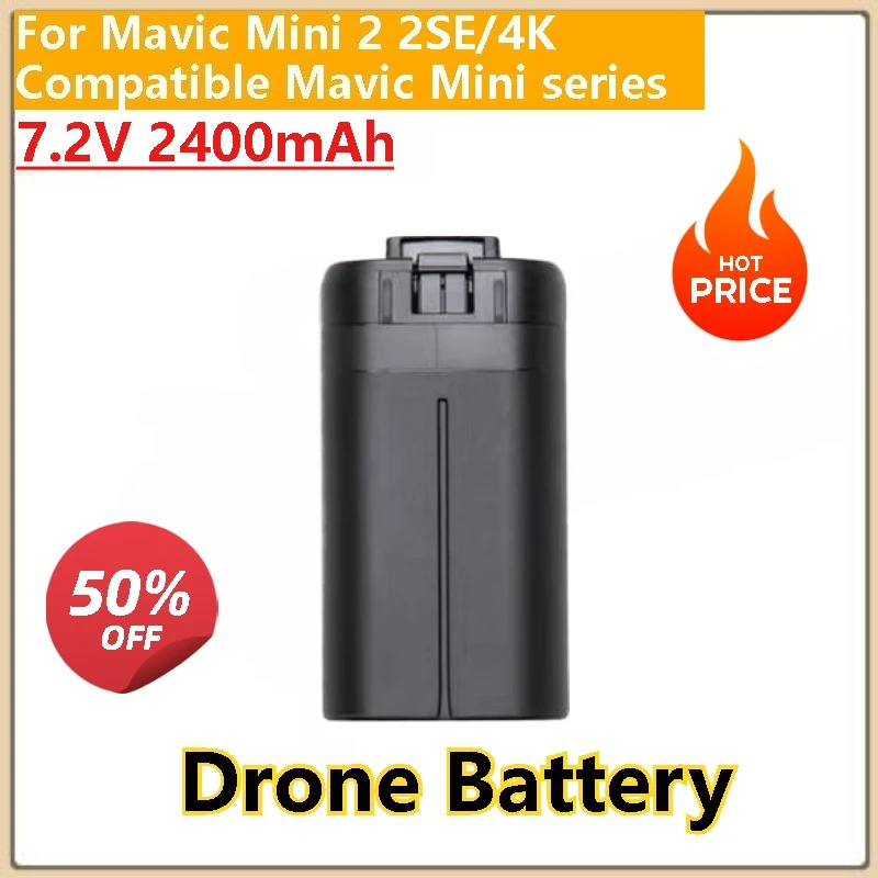 

100% New High Quality Intelligent Flight Capacity 2400mAh Long Battery Life For Mavic Mini 2 2SE/4K Compatible Mavic Mini series