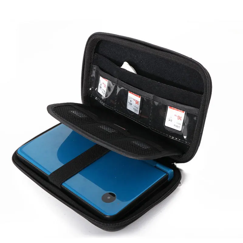 GHKJOK EVA 스토리지 가방 케이스 하드 드라이브, SSD,Nintendo New 3DS XL/ 3DS XL NEW 3DSXL/LL 용 보호 여행용 운반 케이스 커버