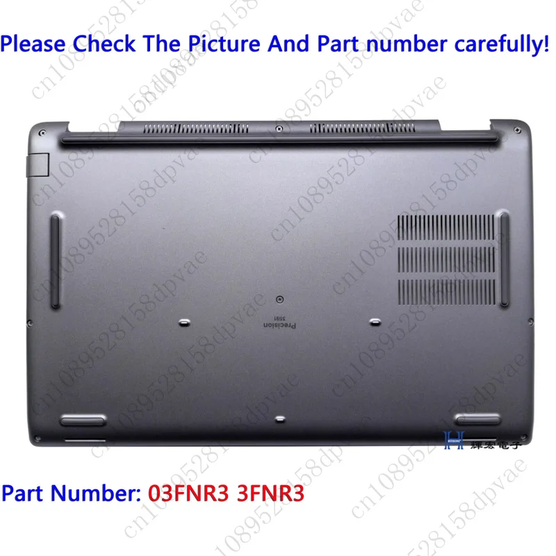 

GYX 03FNR3 3FNR3 New For Dell Precision 3591 M3591 Bottom D Cover Base Lower Case.
