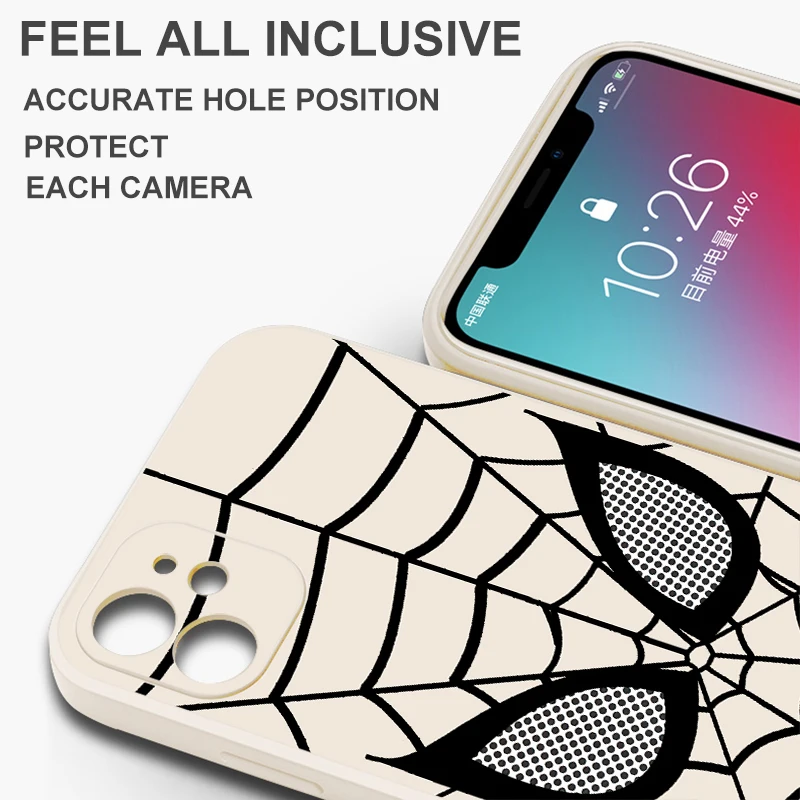 Spider Man Cartoon For Xiaomi Redmi Note 12 11 11S 11T 10 10S 10T 9 8T 8 Pro Plus Phone Case Coque Fundas Full Protection