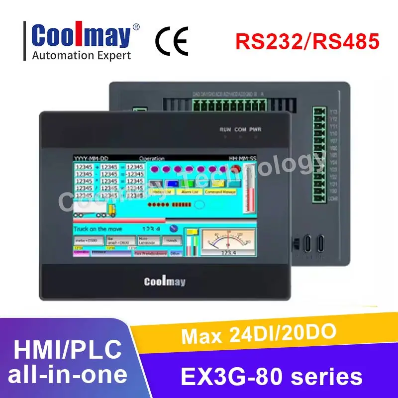 مُقيّم شامل لجهاز Coolmay MX3G-43C: الحل المتكامل لوحدات التحكم الصناعية بحجم 4.3 بوصة