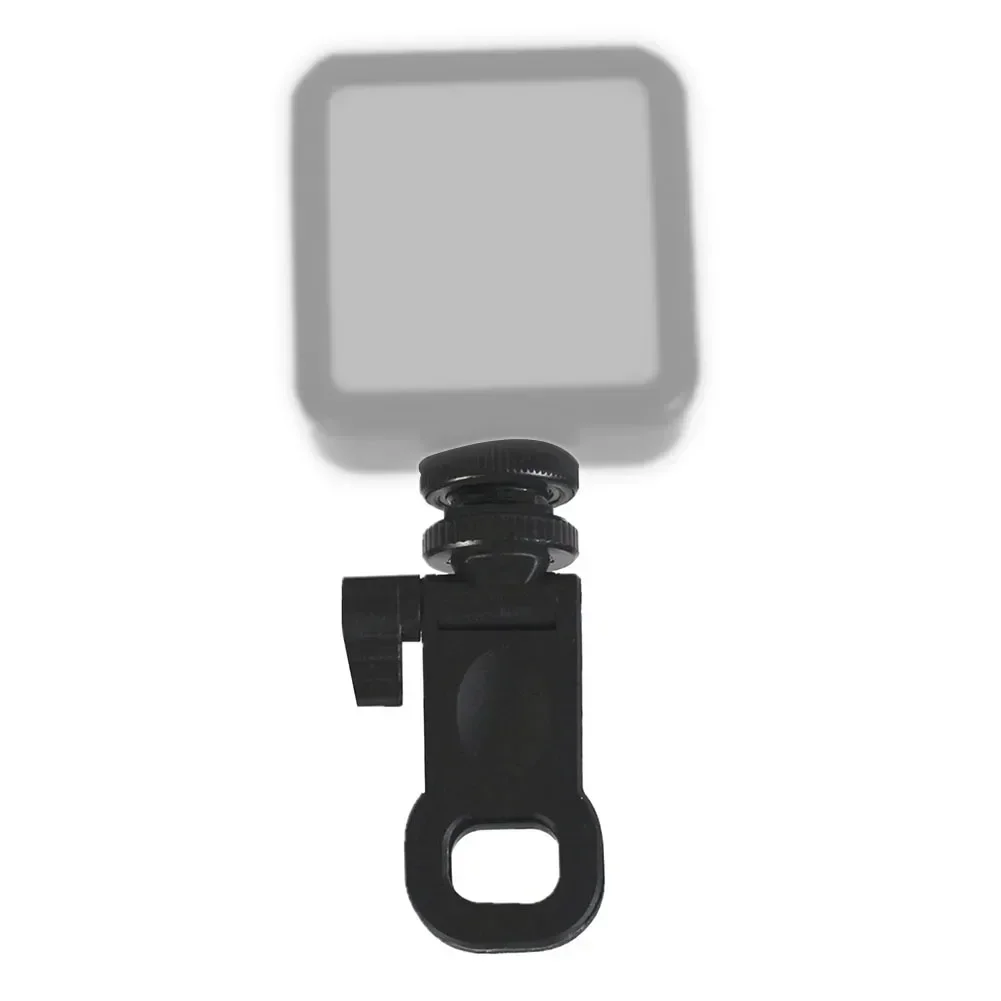 Mini pince universelle pour lumière de remplissage pour selfie, support de flash pour appareil photo, extension, vis 1/4, téléphone, ordinateur, photographie