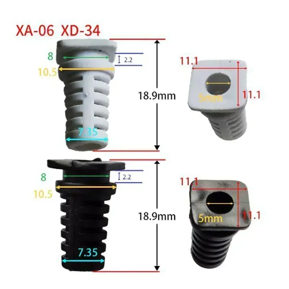 Cable Gland Connector Rubber Strain Relief Cord Power Tool Cable Sleeves For Electrical Equipment Tool Accessory