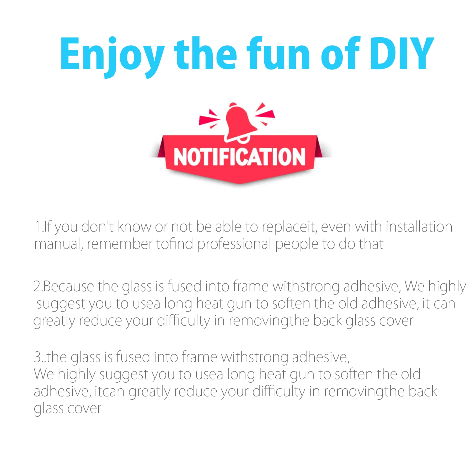 استبدال الزجاج الخلفي OEM لهاتف IPhone 14 Plus (6.7") - يتضمن مجموعة أدوات إصلاح لاصقة على الوجهين المثبتة مسبقًا #5