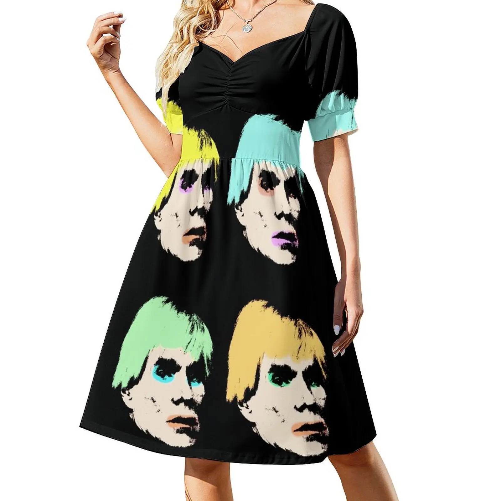 

Andy Warhol 2 Short Sleeved Dress birthday dress ladies dresses for special occasions Dress