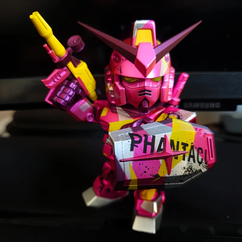 

В наличии Новая горячая слепая коробка QMSVmini Gundam PHANTACI New Century Fantexi Jay Chou, коллаборация, крутые подарки-сюрпризы, праздничные игрушки