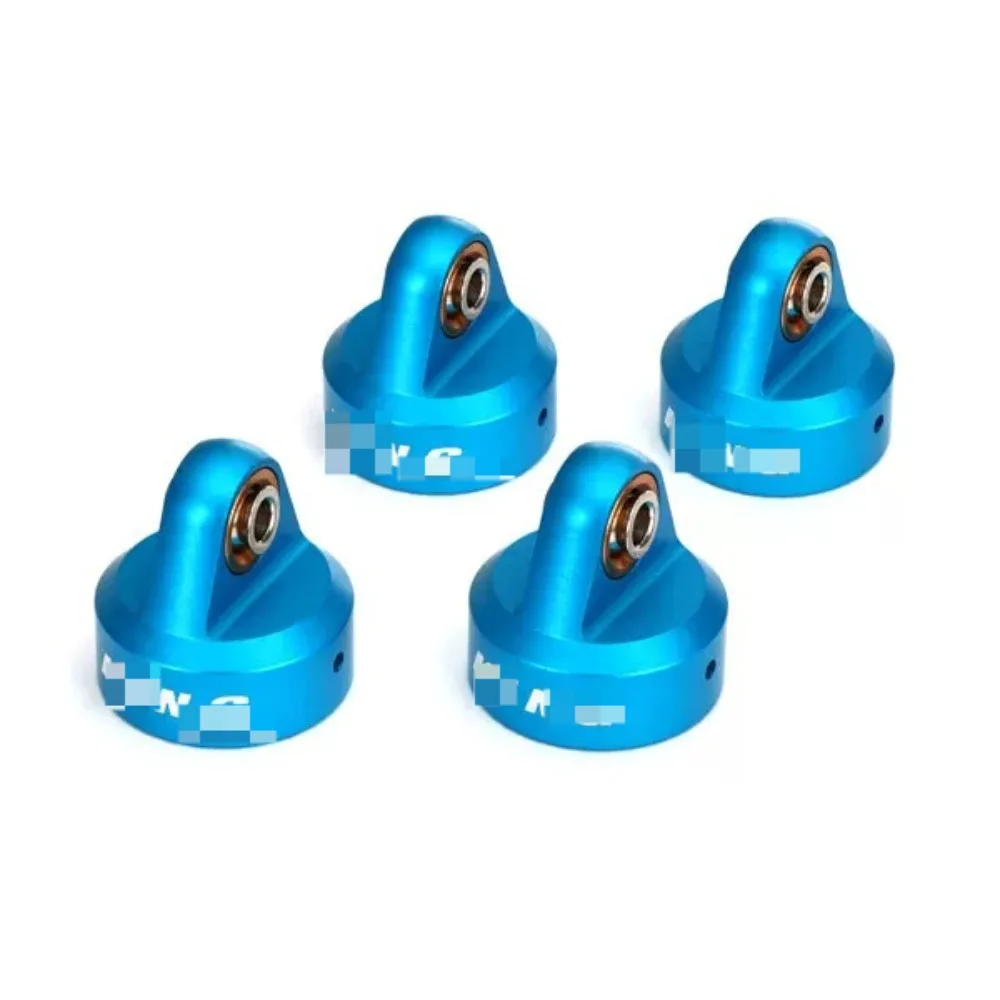 RC Desert Truck Upgrade Metal Shock Cap 1/7 Customized 4Pcs Replacement Cover For Traxxas UDR #8456 #8457 Hobby Accessories