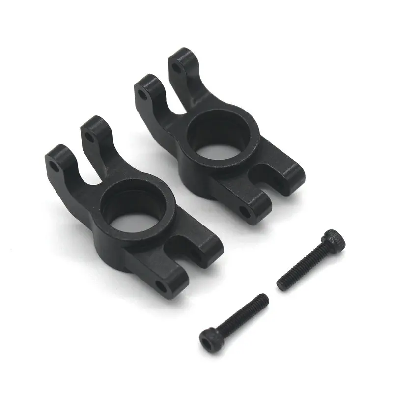 ARRMA 1:18 granito tifón Grom RC piezas de metal control remoto coche balancín dirección taza montaje piezas negras