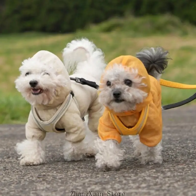 Atmungsaktive Outdoor-Bekleidung für Haustiere, Hundekleidung, Frühlings-Hundemesh für Hunde und Katzen 3XUF – Detail 10