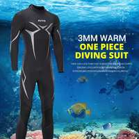 ZCCO 3mm Adult Wetsuits Neoprene Super Elastic Wear-Resistant Diving Suit Deep Spearfishing Wear Swimsuit For Snorkeling Surfing