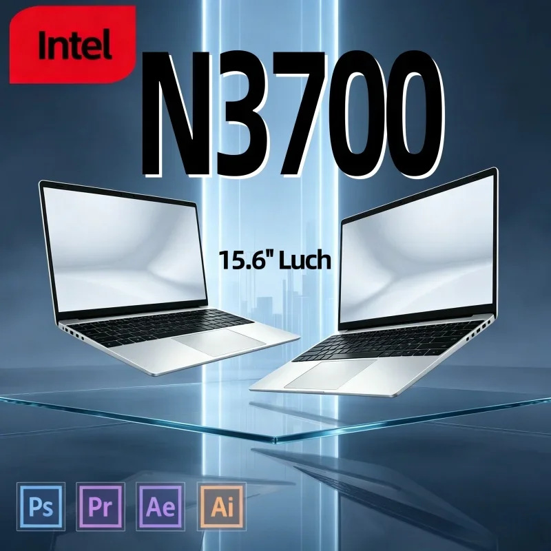 Long Standby 15.6 Inch Thin Notebook N3700 120Hz FHD IPS 32GB Large RAM 2TB SSD Large Capacity Battery PC