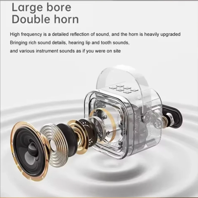 Professional Singing Bluetooth $peaker ColumnSpeaker High-end Ktv Karaoke Microphone Bluetooth Audio Wireless Mic
