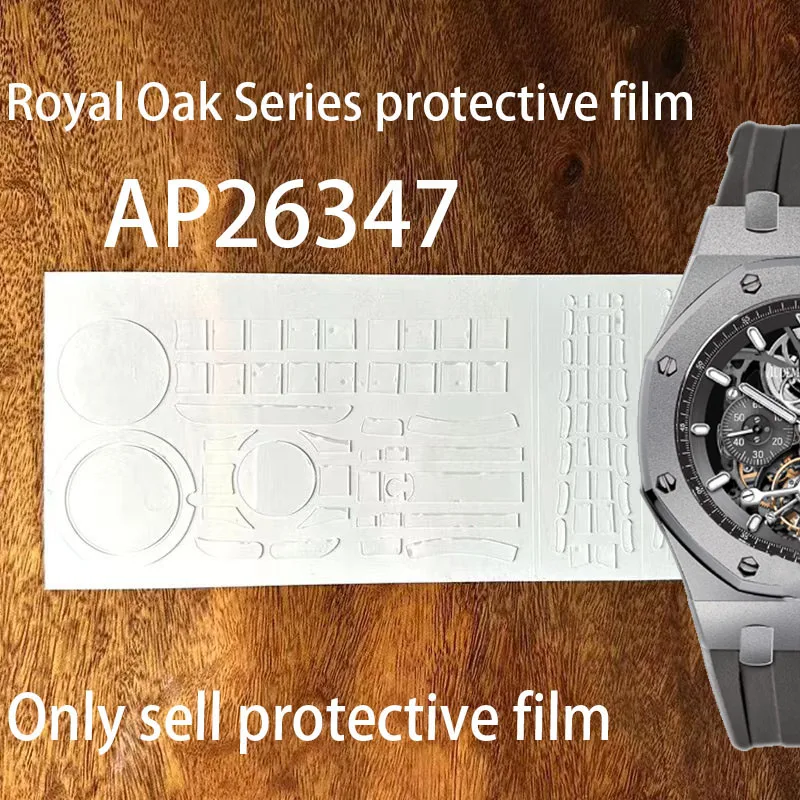 For AP26347 Protective film Watch film dial 44 Outer loop bracelet Watch buckle film Back cover back membrane