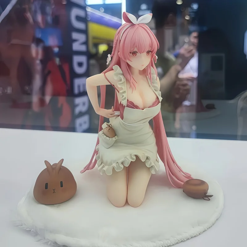 

New Original Genuine Animester White Rabbit Rosu Apron Handmade Model Play Accessories