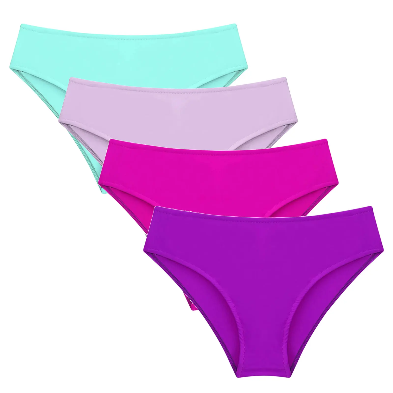 Kids Girls Print Swimming Panties Bikini Bottoms Briefs Summer Children Swimwear for Beach Wear Pool Bathing Suit Beachwear