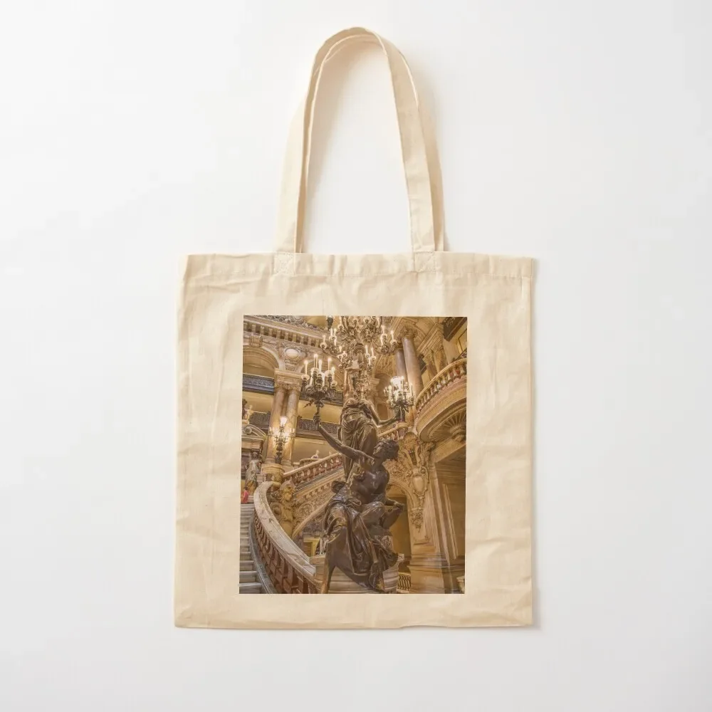 

France. Paris. Opera Garnier. Chandelier. Tote Bag Women's shopper bag tote bag woman