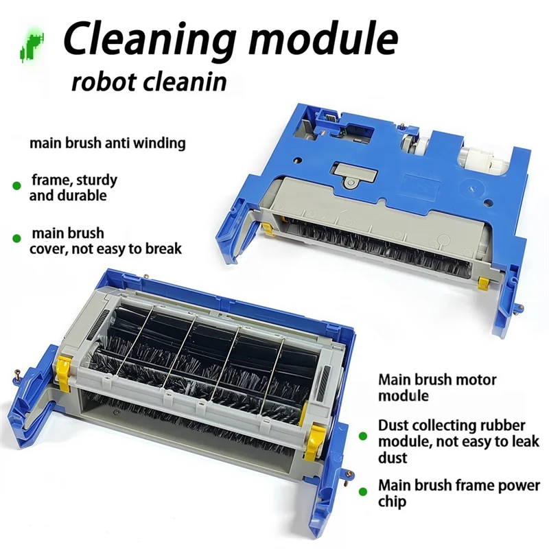 لماذا-وحدة تجميع رأس تنظيف إطار الفرشاة الرئيسية لسلسلة Irobot Roomba 500 600 700-قطع الغيار تناسب الموديلات 550 560 650 77