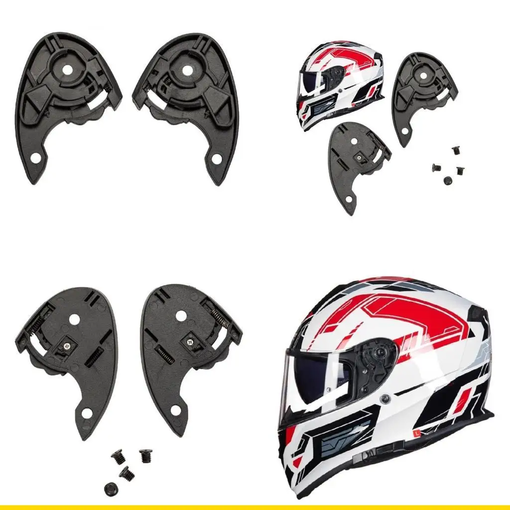 SZCH Helmets Base Plate Set Lightweight Helmets Pivots Set for Tanked Racings T129