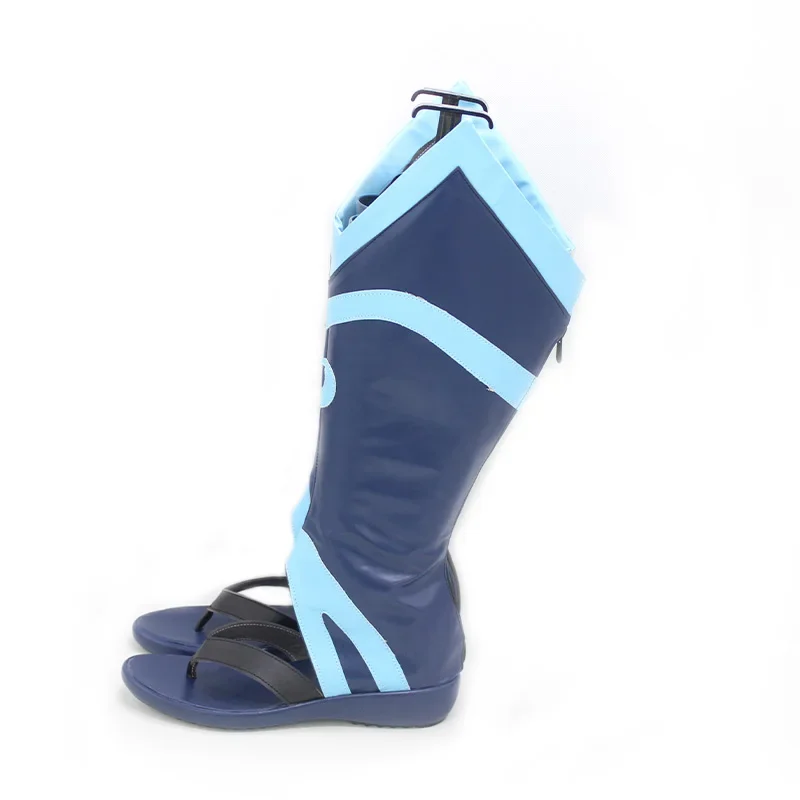 Spiel LOL Spirit Blossom Riven Cosplay Schuhe PU Leder Schuhe Halloween Karneval Stiefel Cosplay Requisiten Nach Maß