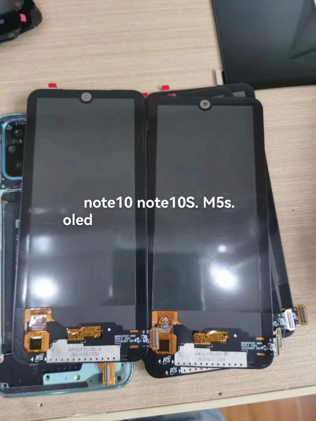 6.43\'\' OLED For Xiaomi Redmi Note 10 4G M2101K7AI M2101K7AG LCD Display Touch Screen With Frame Assembly For Redmi Note 10S LCD